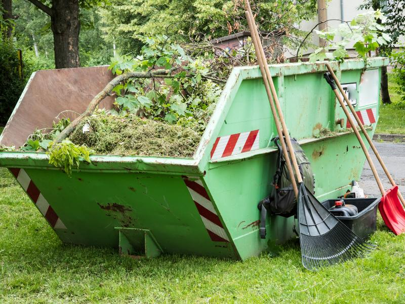 green waste skip bins hobart