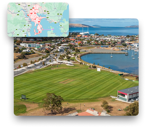 Skip bin hire delivery in Clarence, Tasmania for residential and commercial waste removal