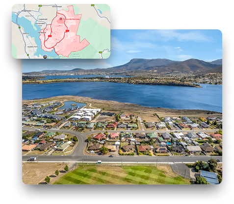 Map showing Skip Bin Hire Old Beach service coverage across residential, coastal, and semi-rural areas for same-day waste removal, renovations, and bulky clean-ups.